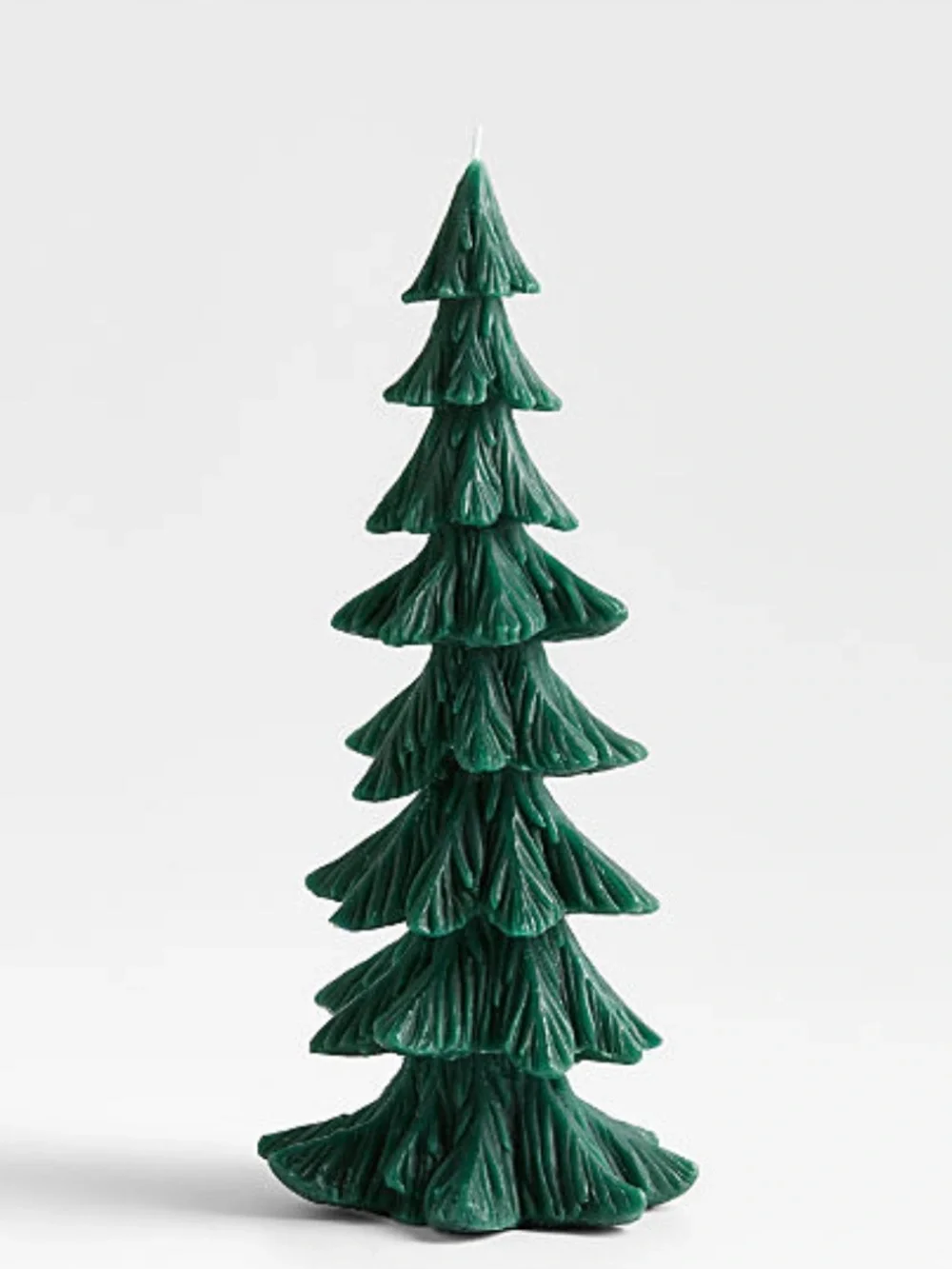New! Crate&Barrel Mountain Pine Tree Candle LARGE 13” RARE